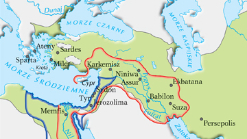 Granice wybranych imperiów starożytnego Bliskiego Wschodu