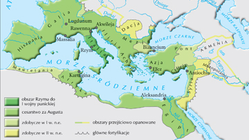 Podboje rzymskie do końca II w. n.e.