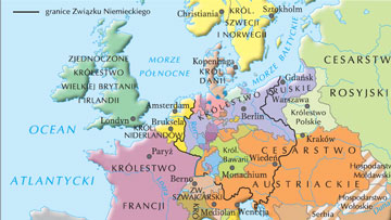 Europa po kongresie wiedeńskim 1815 r.