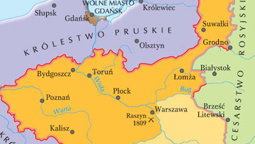 Księstwo Warszawskie.