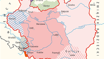 Ustalenie granic Polski z Niemcami i Czechosłowacją